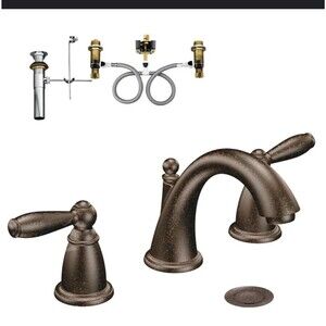 Moen oil rubbed bronze bathroom faucet